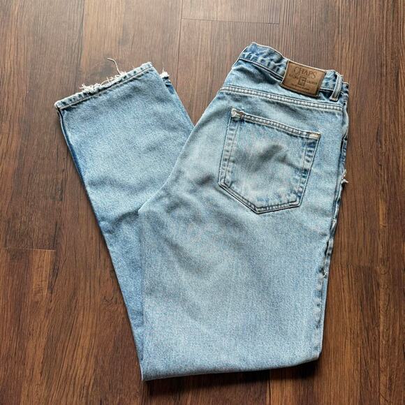 Chaps Other - Chaps Ralph Lauren Vintage Jeans Blue Tapered Leg 90s Denim 34x32